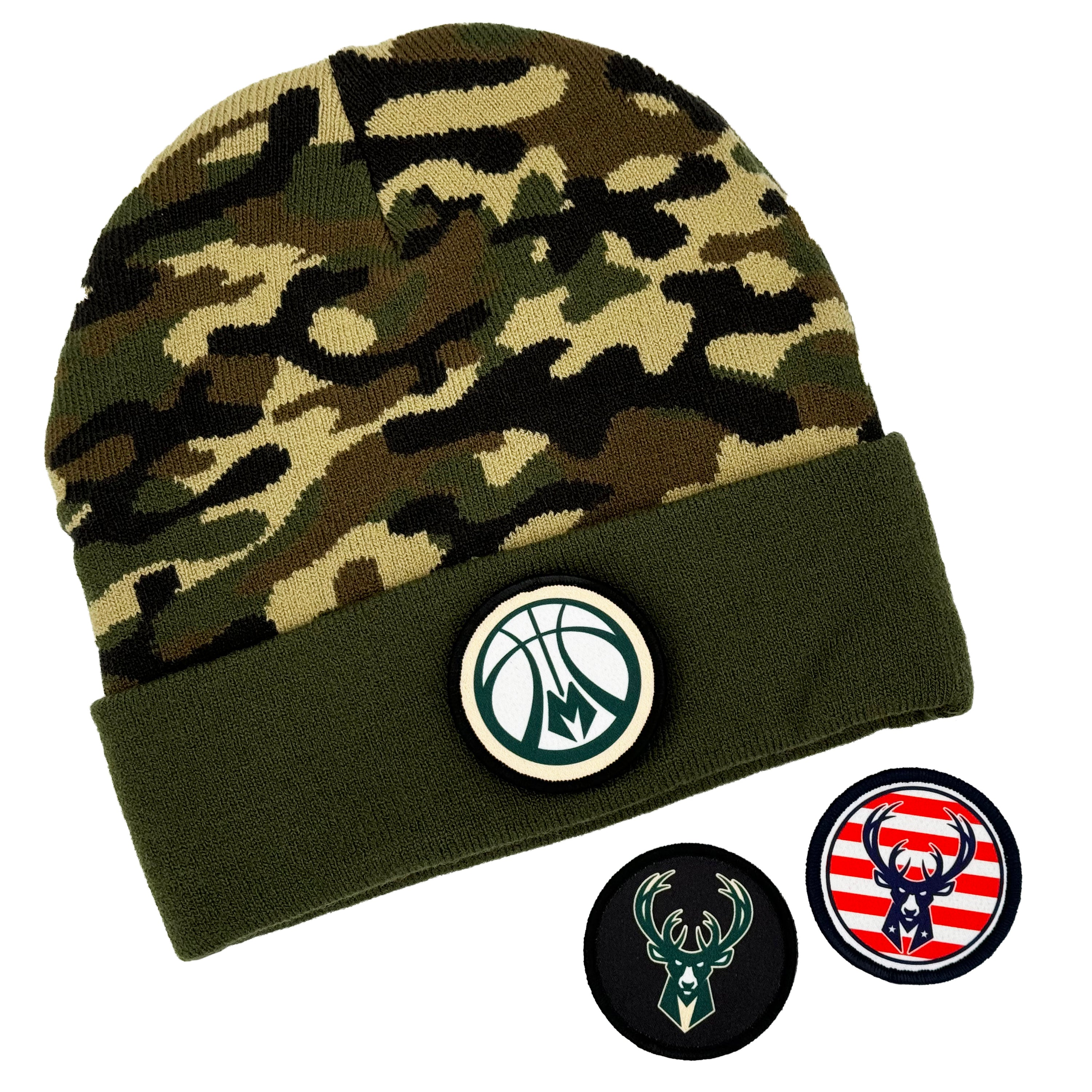 Beanie with Velcro Patch